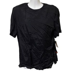 NWT Vintage JH Collectibles Black Blouse